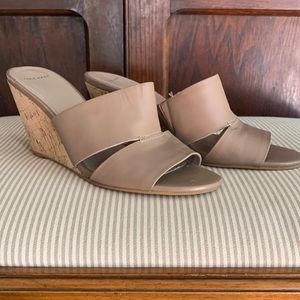 Cole Haan Cork Wedge Sandals